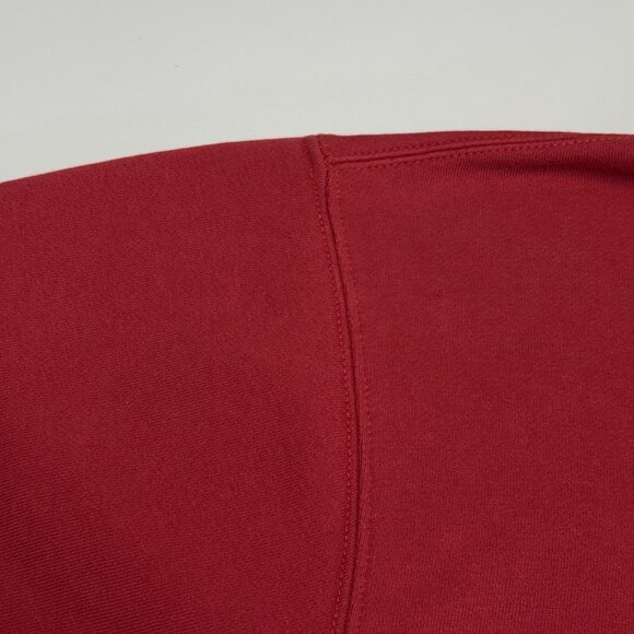 Vintage Thor Racing Hoodie Sweatshirt Mens XL Red Full Zip Y2K Grunge - Picture 7 of 16